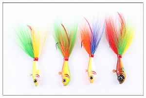 BJL001 venta al por mayor <span class=keywords><strong>de</strong></span> <span class=keywords><strong>Pesca</strong></span>, Señuelos <span class=keywords><strong>de</strong></span> <span class=keywords><strong>Pesca</strong></span> bucktail jig - Product Image 2