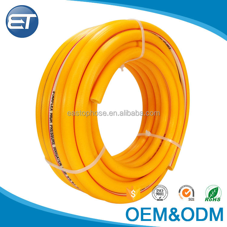 air flexible PVC tressé renforcé pulvérisation d'eau corée du tuyau de pulvérisation agricole haute pression tuyau