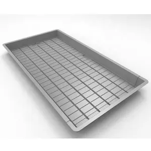 USA Automatic hydroponic ABS plastic grow tray seedling nursery plant bed 4x8 grow table rolling benches hydroponic system