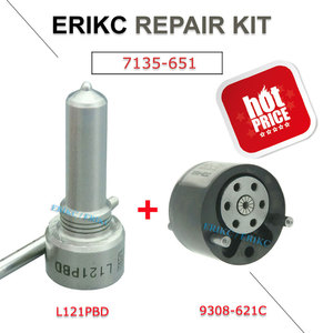 Erikc 7135-651 Euro <span class=keywords><strong>3</strong></span> Válvula de inyector Common Rail Delphi 9308-621c boquilla de combustible L121PBD Válvula 28239294 28440421 - Product Image 1