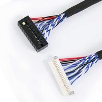DF19-20pin 30 broches 14pin écran Lcd lvds câble