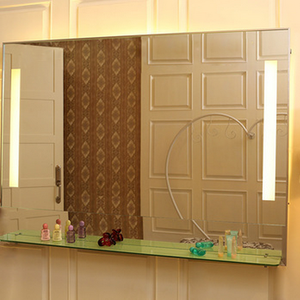 Salón Baño Rectángulo LED Iluminado Maquillaje decorativo Espejo de pared - Product Image 1