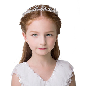 Bambini all'ingrosso Del Fiore Hairbands Accessori <span class=keywords><strong>Per</strong></span> <span class=keywords><strong>Capelli</strong></span> Della Principessa Bambini Festa <span class=keywords><strong>di</strong></span> Nozze <span class=keywords><strong>di</strong></span> Perle <span class=keywords><strong>di</strong></span> Cristallo Della Fascia Corona <span class=keywords><strong>per</strong></span> le Ragazze - Product Image 5