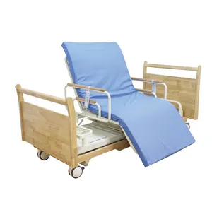 Electric Adjustable Hospital Bed Hospital Adjustable Auto Patient Turning Bed Home Care Rotating Electric Bed