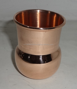 Vaso de chupito de cobre, taza de chupito de cobre de 2 oz - Product Image 1