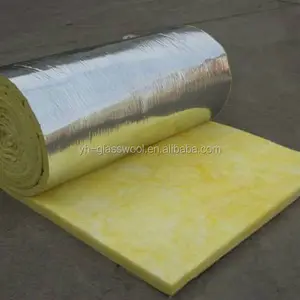 China Suppliers 12kg/m3 16kg/m3 Glass Wool Insulation Metal Building Materials