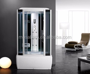 Italien style verre de sécurité et utilisé cabine de <span class=keywords><strong>douche</strong></span> à vapeur <span class=keywords><strong>avec</strong></span> portes en verre incurvé - Product Image 3
