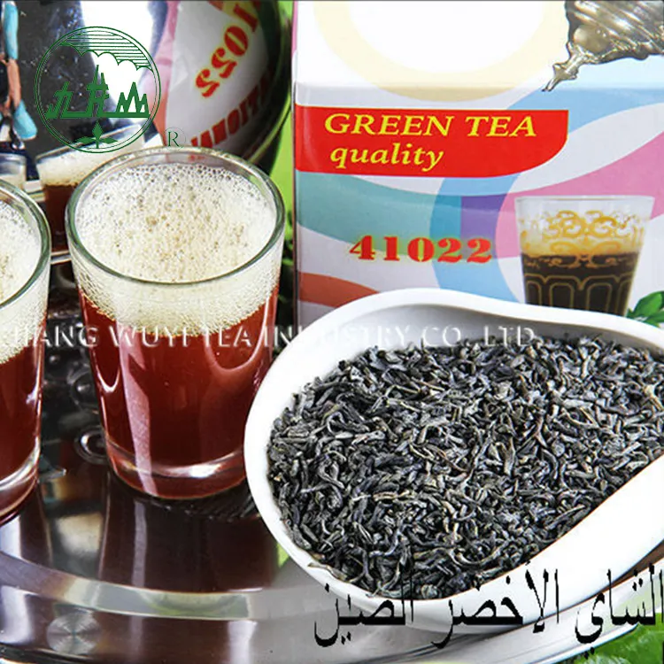 Te Verde 41022 A First-class Famous Supplier Chunmee Tea 41022 Organic Chunmee Green Tea