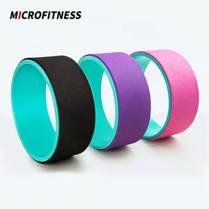 Resistance Hot Sale Factory Direct Sale Customized High Density TPE Skid Resistance Yoga Wheel