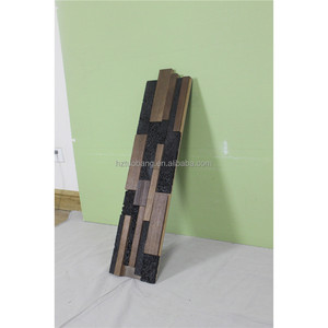 Tessere di mosaico 3d di vecchia parete di legno - Product Image 4