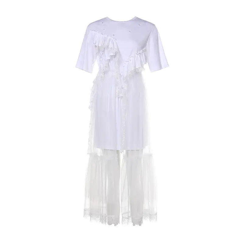 White Dress Party Wear Women Short Sleeve Bodycon Dress Summer Fringe Tassel White Dresses