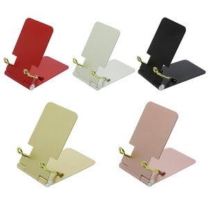 <span class=keywords><strong>Tavolo</strong></span> di Metallo di Alluminio Desktop Supporto Del Basamento Del <span class=keywords><strong>Telefono</strong></span> Mobile per la Casa Dawdler Staffa - Product Image 1