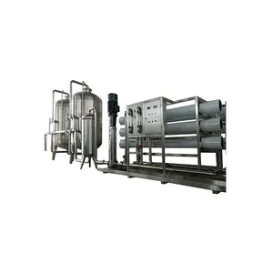 Drinks industrial 5000 lph ro water treatment plant equipment purification stainless steel