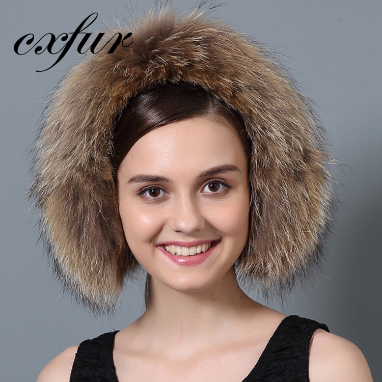 CX-A-72B ветрозащитные зимние теплые женские меховые Наушники меховые наушники