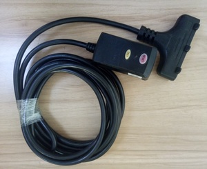 SJTW-cable de extensión de Triple pulsación, Conector de ángulo recto GFCI 3, 14/3 - Product Image 4