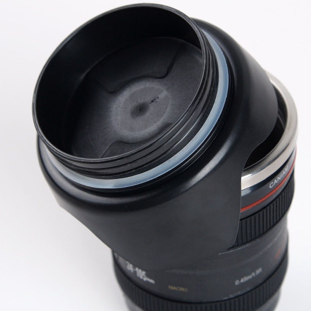 Zogift taza-lente de <span class=keywords><strong>la</strong></span> Cámara termo de viaje de acero inoxidable con aislamiento Copa con fácil tapa limpia - Product Image 1