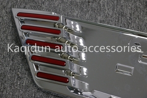 Delantera del coche accesorios custom Chrome car license plate frame para fortuner - Product Image 6