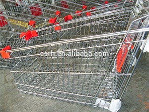 70l rh-se070 déroulement de style et de matériel en acier vendre <span class=keywords><strong>caddies</strong></span> de supermarché - Product Image 4