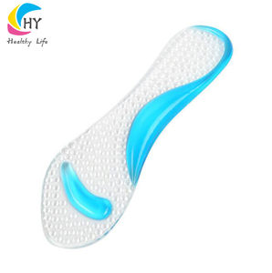 Cura dei piedi assorbimento degli urti fascite plantare sollievo dal dolore in Silicone 3/4 soletta di supporto <span class=keywords><strong>per</strong></span> arco in Gel <span class=keywords><strong>per</strong></span> <span class=keywords><strong>scarpe</strong></span> con tacco alto da <span class=keywords><strong>donna</strong></span> - Product Image 2