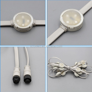 Neue Artikel USC2903 40mm programmierbare punkt lichtquelle 24V IP68 wasserdichten stecker 6pcs Epistar <span class=keywords><strong>SMD5050</strong></span> <span class=keywords><strong>pixel</strong></span> <span class=keywords><strong>led</strong></span> - Product Image 2