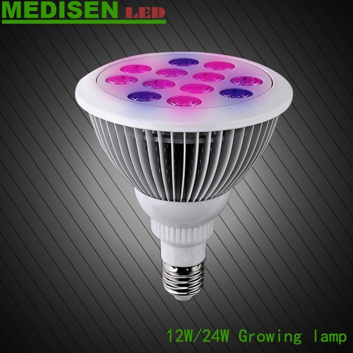 MS-Growlight-Par30 Más rentable programable integrado disipador ahuecado multi bandas de longitud de onda 100 w cob led crece luces