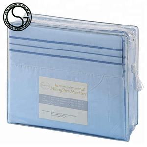 <span class=keywords><strong>Set</strong></span> di lenzuola da letto in microfibra con conteggio di fili 1800 in 6 pezzi <span class=keywords><strong>Set</strong></span> di lenzuola da letto King Size stile semplice per la casa Hotel 6 pezzi in poliestere - Product Image 6