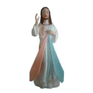 Toptan reçine Aziz İsa Şekil İsa Mesih Heykelleri Meryem heykelcik