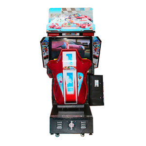 Chenshou 32 "LCD 1 reproductor moneda <span class=keywords><strong>comercial</strong></span> operado coche de carreras juego de la máquina simulador de conducción - Product Image 3