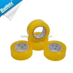 Bailida HOT SALE all kinds of clear carton tape with free shipping BOPP TAPE TOUGH ADHESIVEN