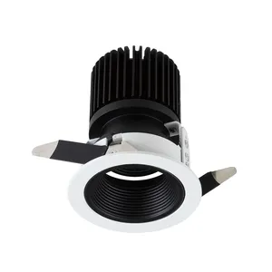 Luz de teto embutida da avaliação de fogo, 3.5 polegadas, 8w 12w 15w, downlight, regulável, anti luz de reflexo, led