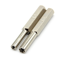 Jeu de tournevis de sécurité Dotop en acier de 3,8 mm et 4,5 mm pour Nintendo NES/SNES/N64/GameBoy et GameCube