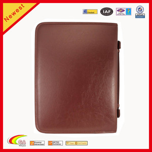 Nâu da dây kéo điều Hành Vòng chất kết dính <span class=keywords><strong>A3</strong></span> tập tin thư mục nghệ thuật danh mục đầu tư trường hợp - Product Image 3