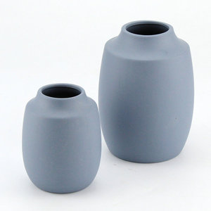 कलश आकार का डिजाइन vases, काले रंग मिट्टी मिस्र के अंतिम संस्कार के लिए फूलदान - Product Image 4