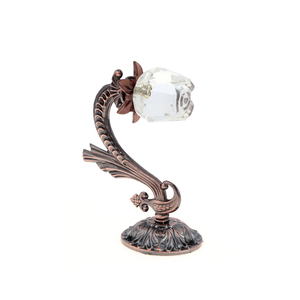 Eleganti Ganci Moderni in Lega <span class=keywords><strong>a</strong></span> Forma di Fiore con Cristalli per <span class=keywords><strong>Tende</strong></span>, Ecologici per Finestre - Product Image 2