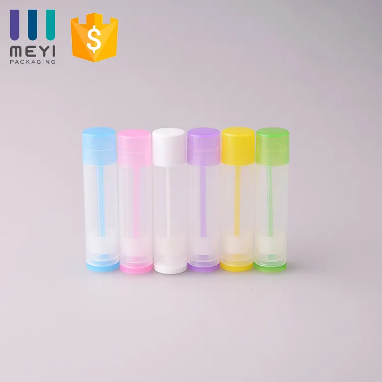 Empty Lip Balm Tube Free Samples of Lip Balm Tube Offered Non Spill, High Quality Lip Balm Tube Cosmetics CN;JIA 4.5 G 0.15 Oz