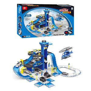 Juguete de Estación de Juego de Imitación Divertido EPT Toys, Juego de Estacionamiento, Vehículo de Juguete Fundido a Presión, Juego de Coches - Product Image 3