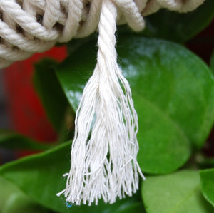 Corda Intrecciata Rivestita Naturale da 5mm all'Ingrosso, 100% Cotone Stile Boho per Decorazioni Casa e <span class=keywords><strong>Borse</strong></span> (Rotolo) - Product Image 4