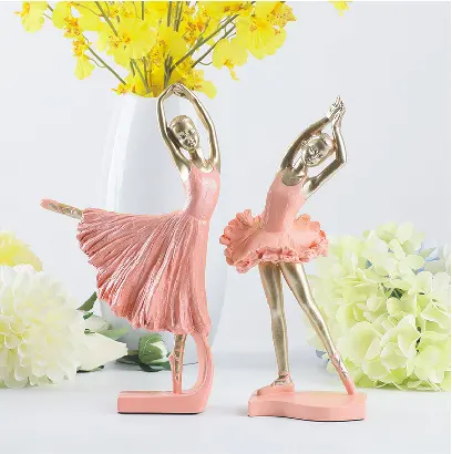 Buy Wholesale resin figure ballet dancer figure from China