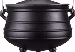 Wholese 세 다리 주철 냄비 사전 양념 남아프리카 <span class=keywords><strong>Potjie</strong></span> 6 분기 - Product Image 3