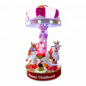 Bán 3 Chỗ Ngồi Mini Carousel Công Viên Giải Trí Thiết Bị Điện Tử Máy Chơi Game Trẻ Em Chạy Bằng Đồng Xu