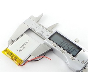 ליתיום פולימר סוללות 3.7V 430mah 450mAh <span class=keywords><strong>403040</strong></span> נטענת Lipo סוללה עבור אוזניות - Product Image 4
