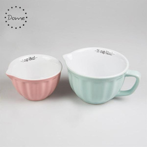 Dụng Cụ Đo Cốc Gốm Sứ Màu Pastel - Product Image 3