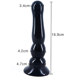 CHGD017 <span class=keywords><strong>Plug</strong></span> Anale Espansore Monocolore in Materiale Salutare, Giocattolo Dildo con Perline per Uomini e Donne - Product Image 4