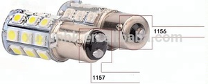 1156 diretta di fabbrica 1157 27 pezzi 5050 6000K LED luce di svolta di Backup lampadina inversa DC12V - Product Image 3