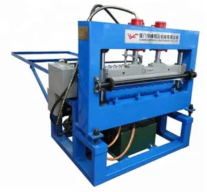 Small manual metal sheet low price bending machinerul curving bending machine Roof curving cold roll forming machine