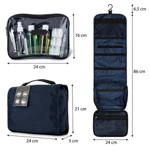 Premium Waterproof Foldable Hanging Toiletry Cosmetic Bag <strong>Travel</strong> <strong>Kit</strong> <strong>for</strong> <strong>Women</strong> and Men - Product Image 4
