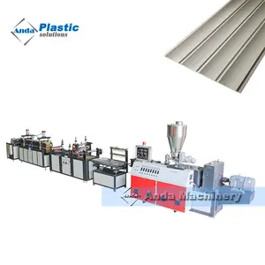 Pvc Tường Bảng Điều Khiển Dây Chuyền Sản Xuất Nhà Máy/Máy Đùn/Máy Làm