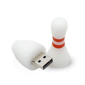 3D Carton <span class=keywords><strong>Bowling</strong></span> Pin USB <span class=keywords><strong>Flash</strong></span> Drives 1GB 2GB 4GB 2,0 PVC USB Memory Stick 3,0 8GB 16GB 32GB 64GB Pen Drive Regalo Disco USB - Product Image 6