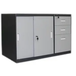 办公室橱柜家具存储文件推拉门金属储物柜