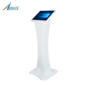 Kiosk touch screen de 15 polegadas, impressora térmica e scanner de código qr, centro de compras, propaganda, totem tela sensível ao totem